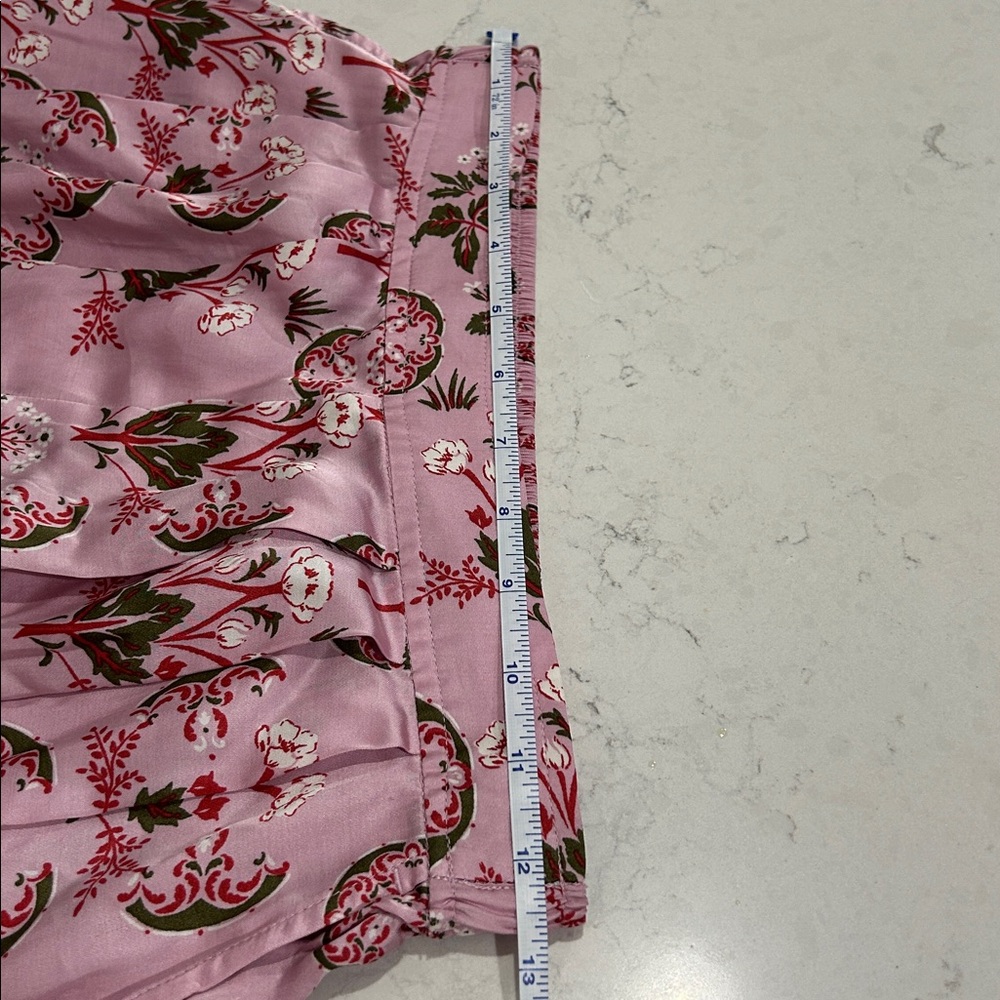 Anthropologie Silky Wide Leg Harem Pants Pajama Loungewear Bottoms Size XS - Picture 10 of 12